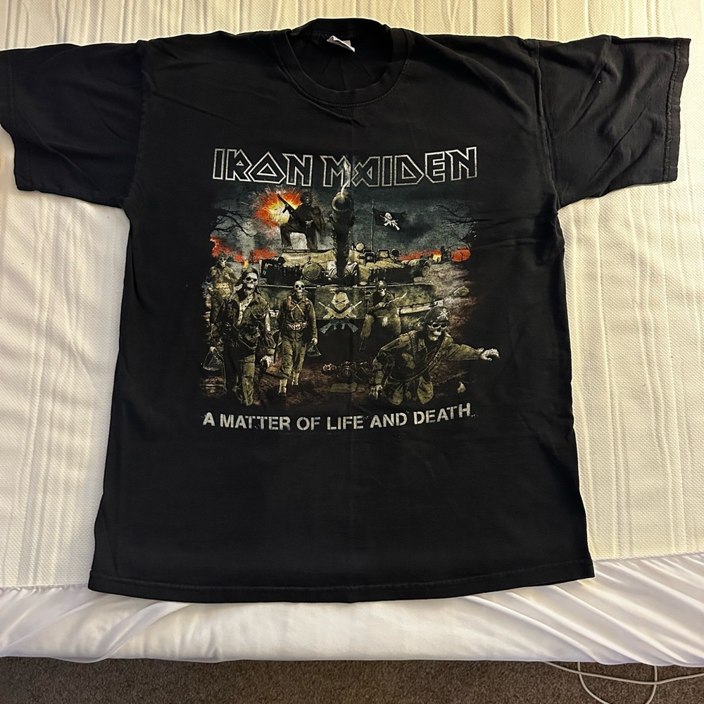 Vintage Iron Maiden 2006 World Tour Black TShirt